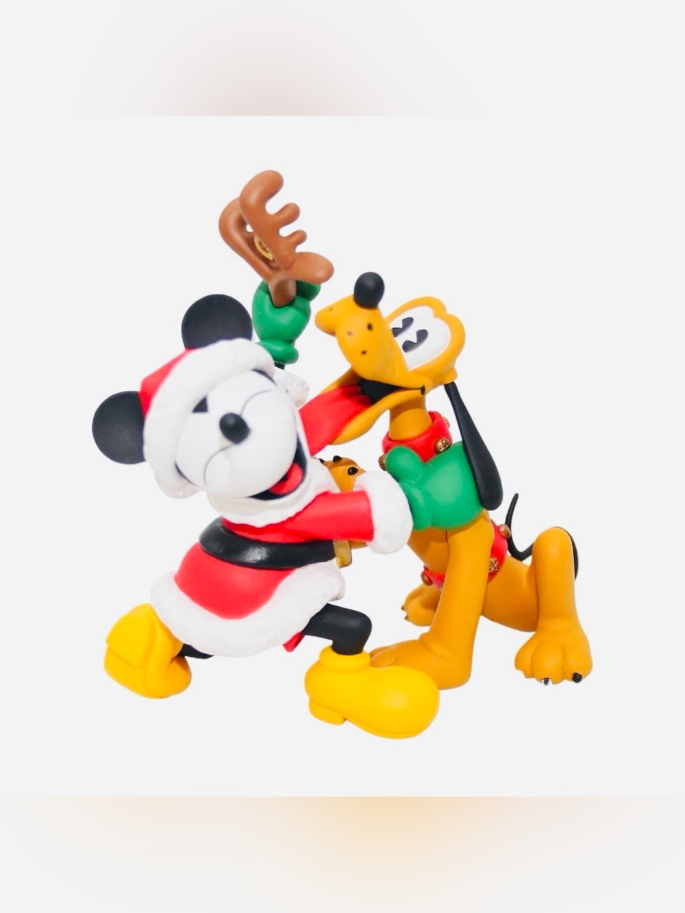 1998 Mikey’s Favorite Reindeer Mickey Mouse & Friends & Pluto Holiday Playset